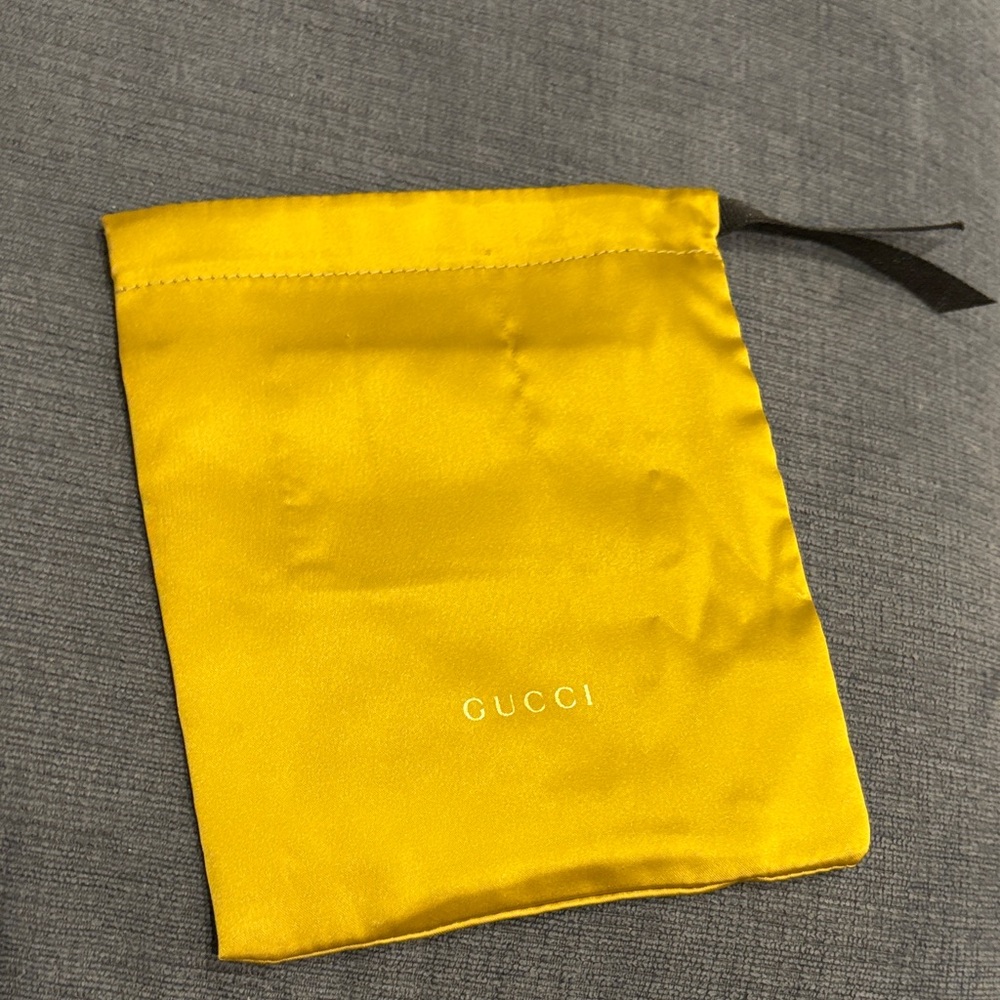 Gucci Golden Satin Pouch